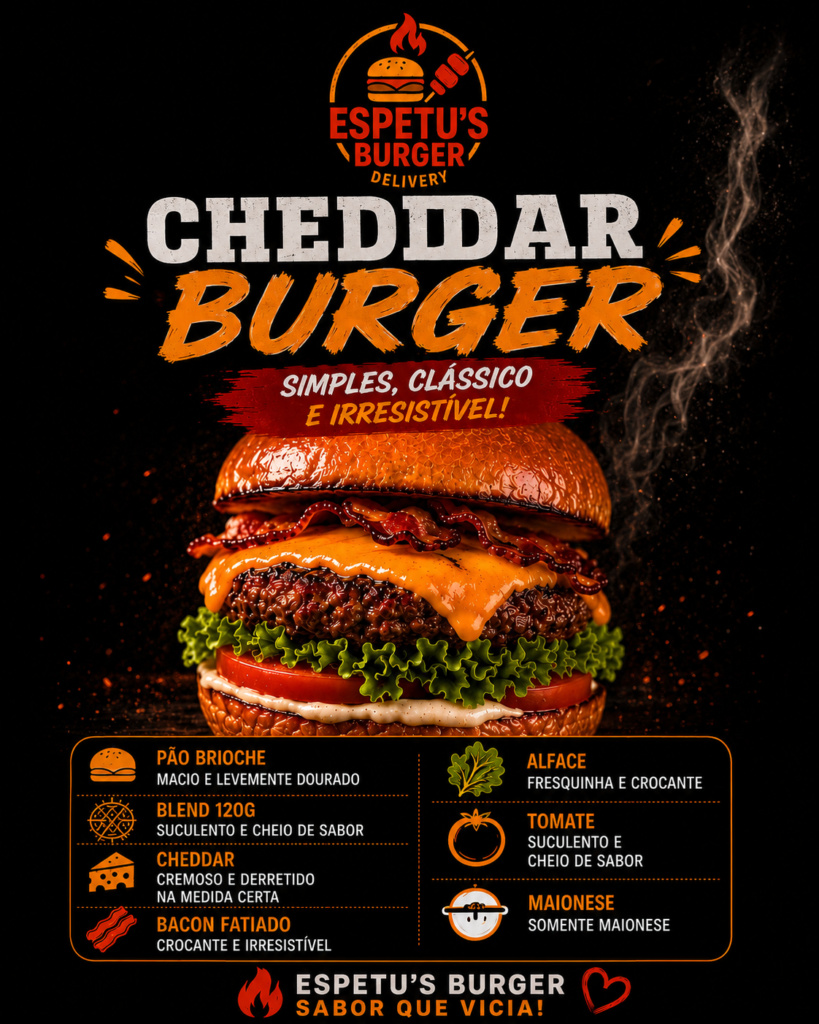 Cheddar Burger